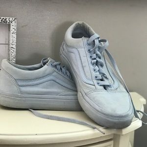 Light blue Vans (sneakers)